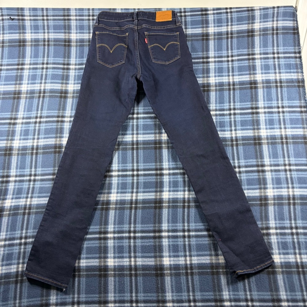Levis Premium 712 Slim Jeans Womens 29 Dark Wash Indigo Denim 18884-0147